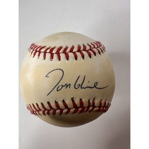 Tom Glavine Autographed National League Baseball Atlanta Braves Rawlings RO-N